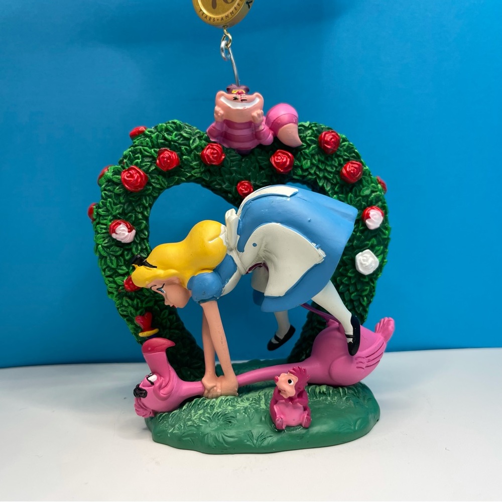 Alice in wonderland Cheshire car Disney sketchbook ornament BNIB